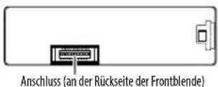 JVC KDX152 - Reinigung des Steckverbinders - 1