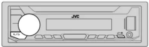 JVC KDX152 - PRISE EN MAIN - 1