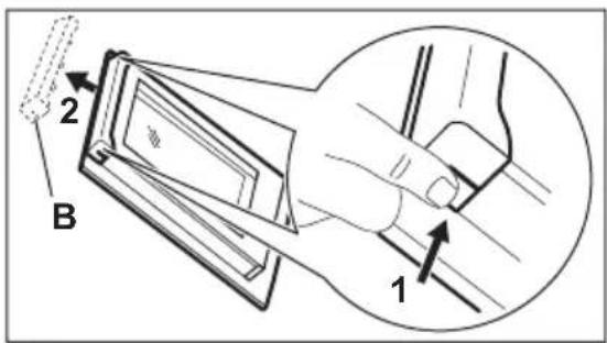 AEG EEB230010M - LET OP! - 2