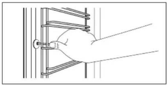AEG EEB230010M - Hur man tar bort: Ugnsstegar - 1