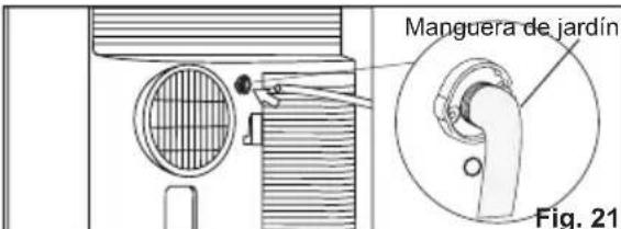 AEG AXP35U538CW - Instrucciones de drenaje - 2