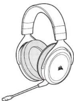 CORSAIR HS50 - DAS HS50 MIKROFON - 1