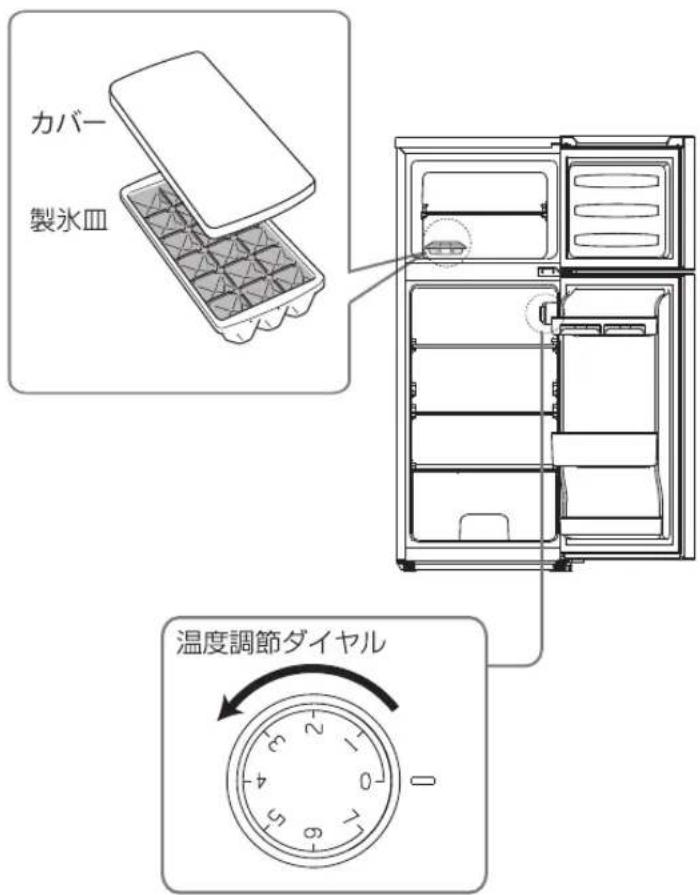 HISENSE HRB12A - 冷凍室の霜取りのしかた - 1