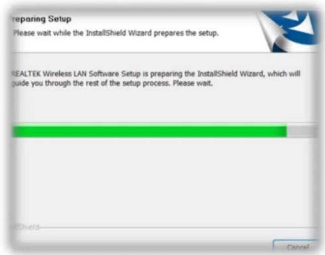 LEVELONE WUA1810E - Schritt 2: Treibersoftware installieren - 1