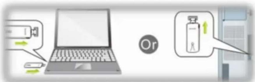 LEVELONE WUA1810E - Step1: Connect to a Computer - 1