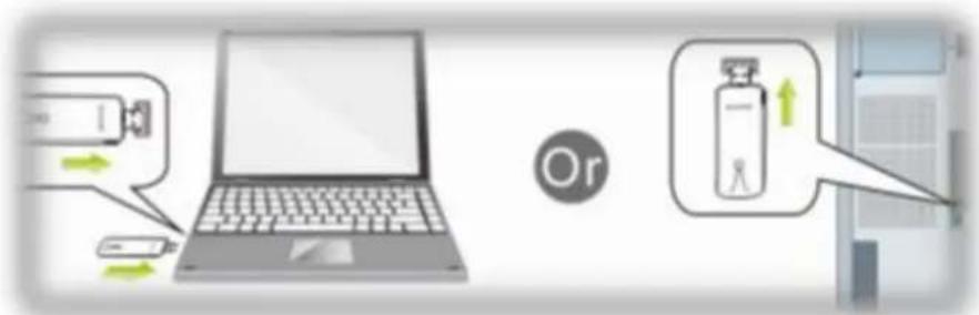 LEVELONE WUA1810E - Schritt 1: Mit einem Computer verbinden - 1