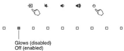 YAMAHA YAS107 - Enabling/disabling the auto power standby function - 1