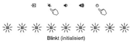 YAMAHA YAS107 - Initialisieren des Geräts - 1