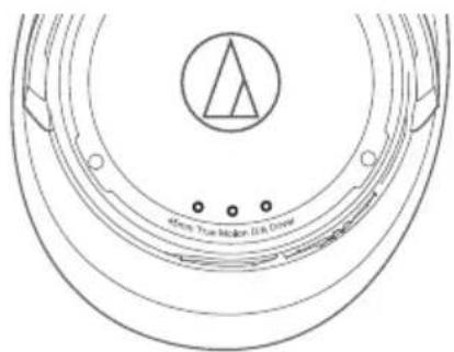 AUDIO TECHNICA ATHDSR9BT - Carregamento da bateria - 2