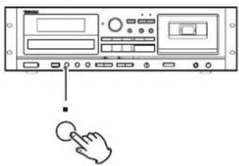 TASCAM CDA580 - Arrêt de la lecture - 1