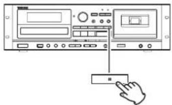 TASCAM CDA580 - Pause temporaire de la lecture - 1