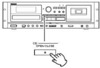TASCAM CDA580 - Sélection d'une source de lecture/enregistrement - 4