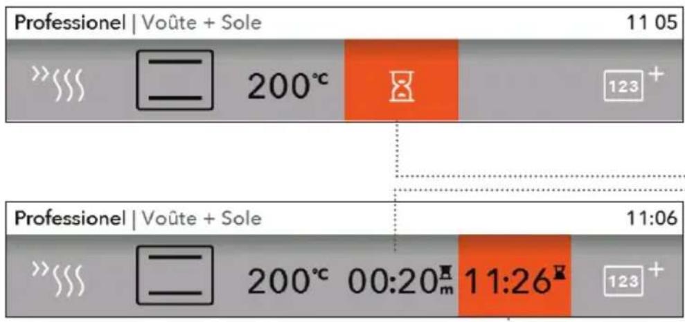 GORENJE BCS798S24X - FONCTIONS DU PROGRAMMATEUR - DURÉE DE CUISSON - 1