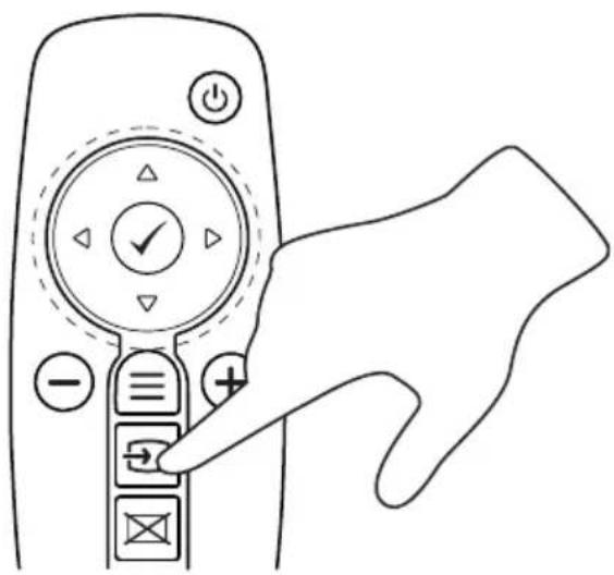 Promethean ActivConnect OPSG - Switching on using the remote - 6