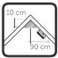 GIGASET Elements Smoke Pack - EMPLACEMENT DE MONTAGE POUR TOITS INCLINÉS - 1