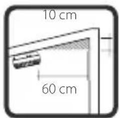 GIGASET Elements Smoke Pack - MONTAGEORT FÜR DACHSCHRÄGEN - 3