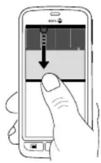 DORO 8035 - Ouvrir et fermer le panneau de notification - 1