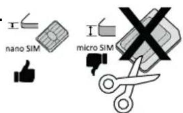 DORO 8035 - Insérez la carte SIM (non incluse) - 2