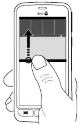 DORO 8035 - Ouvrir et fermer le panneau de notification - 2