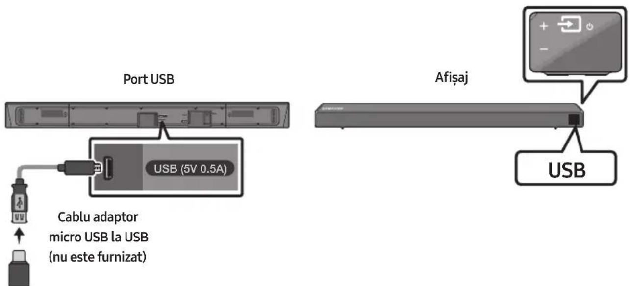 SAMSUNG HWN550 - CONNECTAREA UNUI DISPOZITIV DE STOCARE USB - 1