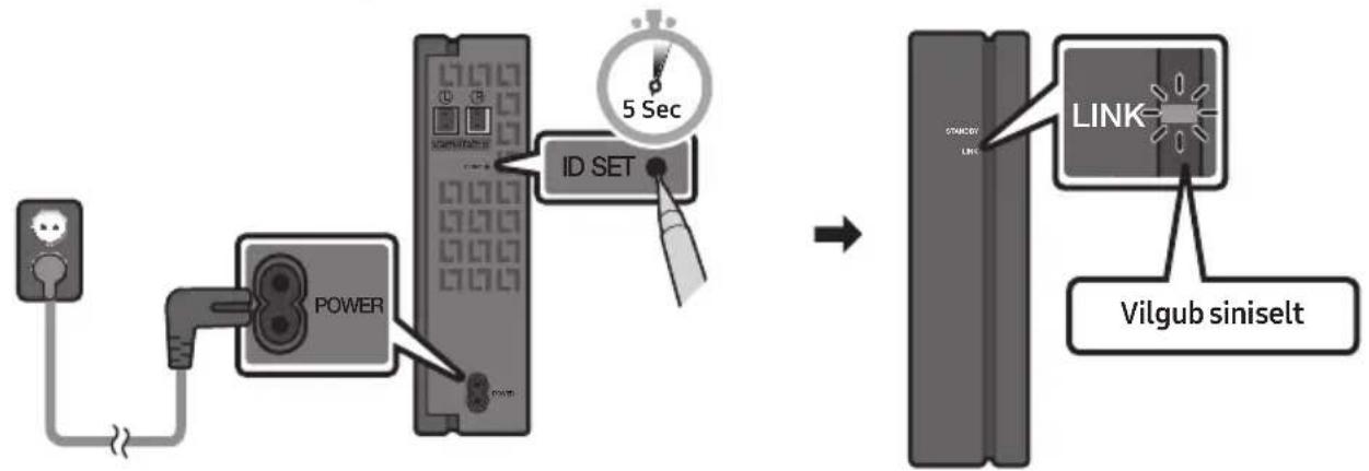 SAMSUNG HWN550 - SWA-8500S-iuhendamine Soundbariga (mögigil eraldi) - 2
