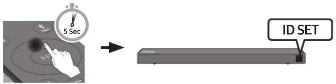 SAMSUNG HWN550 - Povezovanje zvočnika SWA-8500S z zvočnikom Soundbar (naprodaj ločeno) - 3