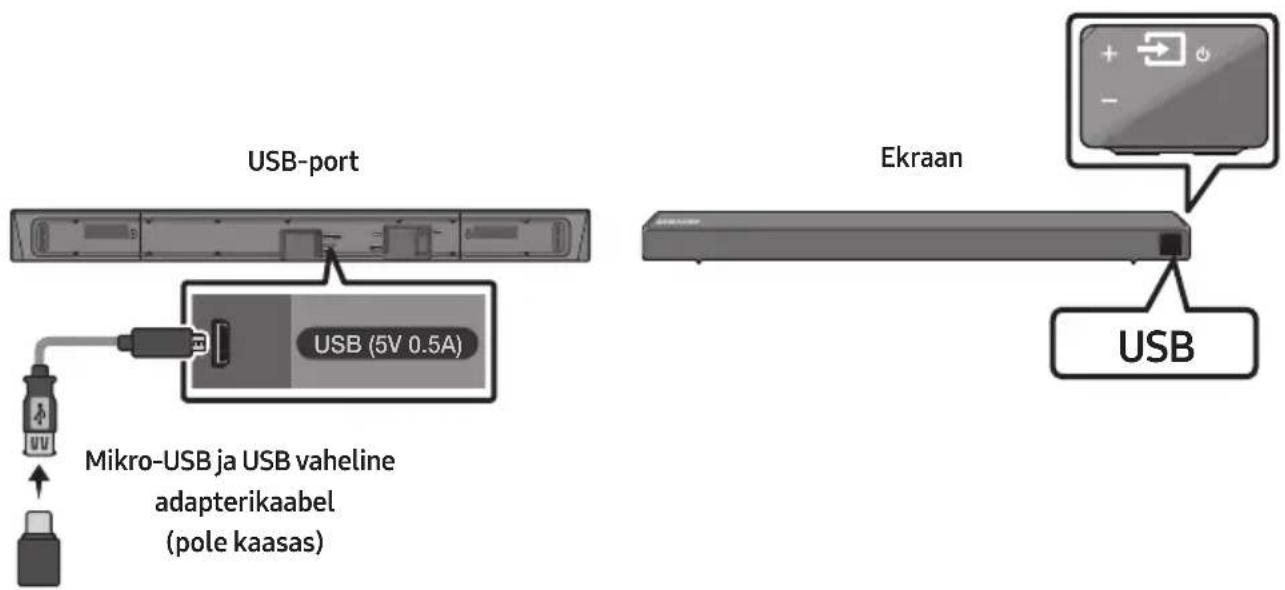 SAMSUNG HWN550 - USB-MÄLUSEADME UHENDAMINE - 1