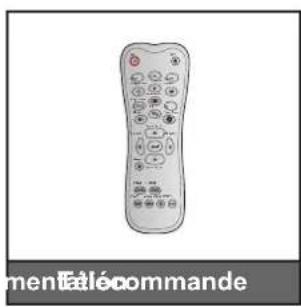 OPTOMA HD144X - Accessoires standard - 2