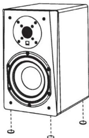 SVS Prime Center - SETTING UP YOUR PRIME SPEAKERS FOOT OPTIONS - 3