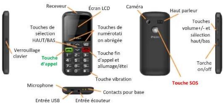 NGM-Mobile Facile Si - Insérer la batterie - 3