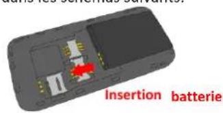NGM-Mobile Facile Si - Insérer la batterie - 1