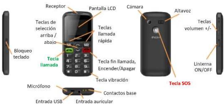 NGM-Mobile Facile Si - Introducir la bateria - 3