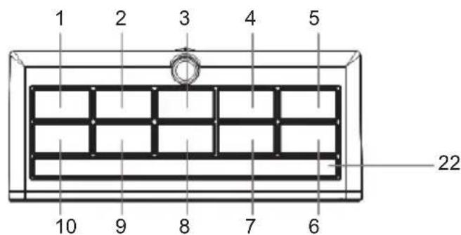 BIGBEN INTERACTIVE CL301P - Description des pieces - 1