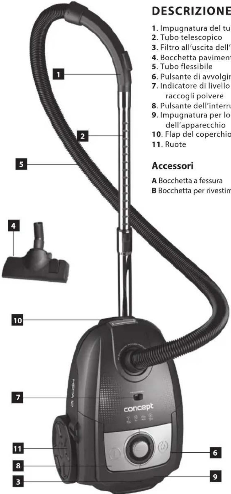 Concept VP8074 - Accessori - 1