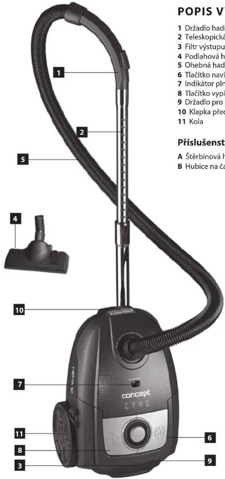 Concept VP8074 - Příslušenství - 1