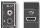 ARCAM AVR390 - Conectores de Zona 2 - 1