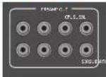 ARCAM AVR390 - Analogische voorversterkeruitgangen - 1