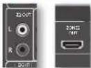 ARCAM AVR390 - Connettori di Zona 2 - 1