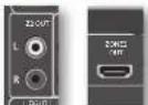 ARCAM AV860 - Zone 2 connectoren - 1