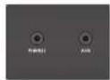 ARCAM AV860 - Bxodno pa3bem AUX ha nepedne nane - 1