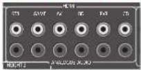ARCAM AV860 - Entrées audio analogiques - 1