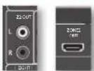 ARCAM AV860 - Connecteurs de la Zone 2 - 1