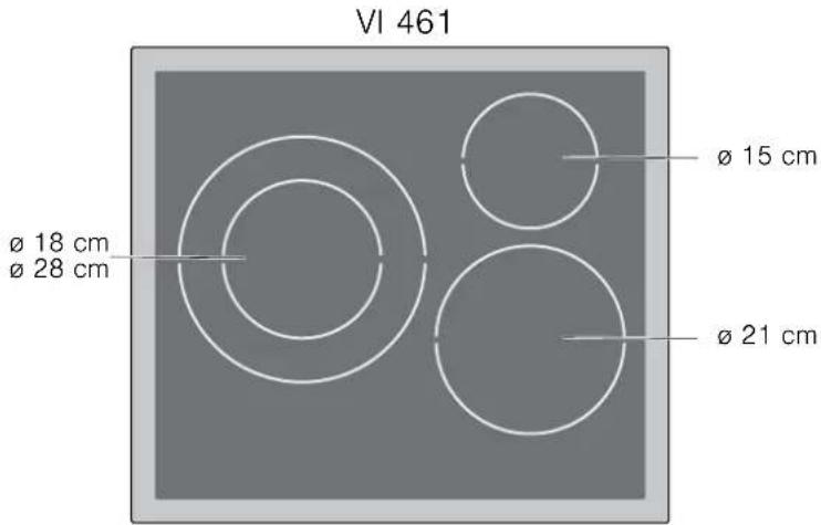 GAGGENAU VI 491 110 - De inductiekookplaat - 1