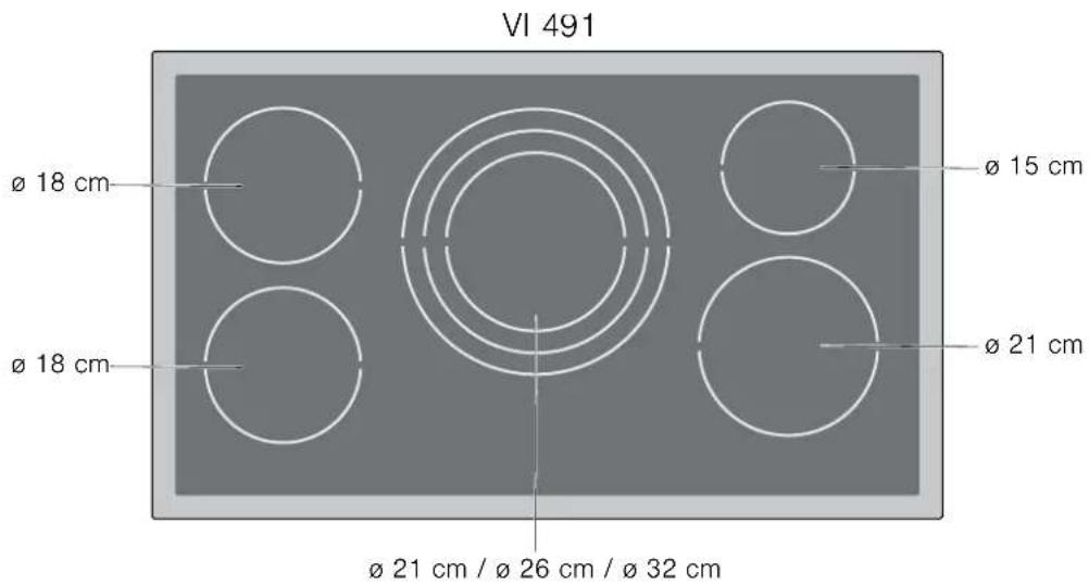 GAGGENAU VI 491 110 - De inductiekookplaat - 2