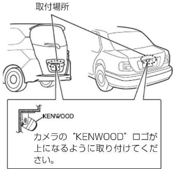 KENWOOD CMOSC320 - 推奨取付位置 - 1