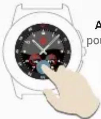 MYKRONOZ ZeTime Premium - commandes de base sur L'écran tactiLe - 1