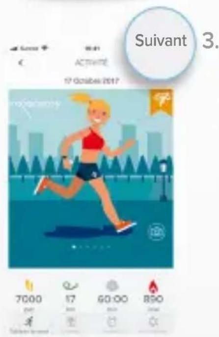 MYKRONOZ ZeTime Premium - PARTAGER VOTRE ACTIVITÉ : - 3