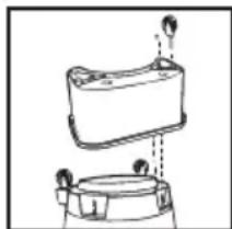 Shop-Vac 9625110 - RÉSERVOIR DE PLASTIQUE AVEC PANIER ARRIÈRE SUR ROULETTES - 3