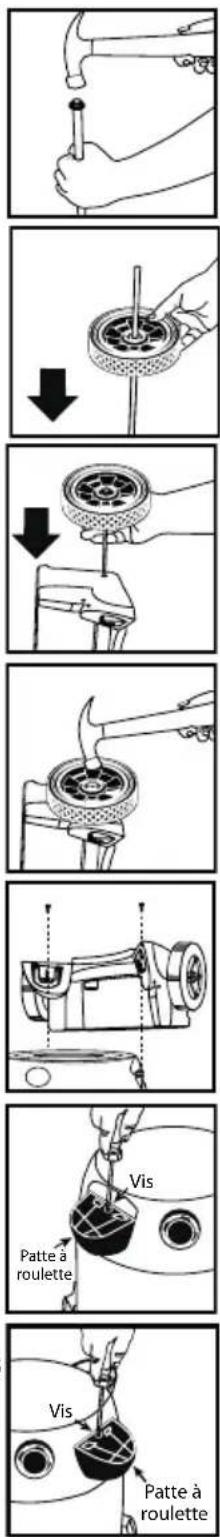 Shop-Vac 9625110 - RÉSERVOIR DE PLASTIQUE AVEC CHARIOT ARRIÈRE SUR ROULETTES - 7