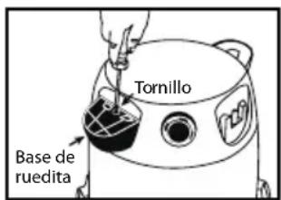 Shop-Vac 9625110 - DEPÓSITO PLÁSTICO CON CARRETILLA TRASERA CON RUEDITAS - 4